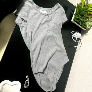 ripped Abercrombie with buttons